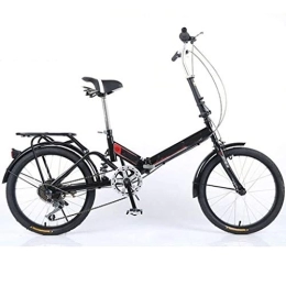 YUEXIN Bici YUEXIN Bici Pieghevoli 20 Pollici 6 velocità velocità Mountain Bike Pieghevole, Bicicletta Pieghevole Unisex Adulto Regolabile Manubrio E Sella Comoda, Alluminio Bici Pieghevole Leggera