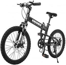 YUHT Mountain Bike, Bicicletta Pieghevole per Bambini Bicicletta Pieghevole Pieghevole da 20 Pollici a 6 velocità, Bici Pieghevole, Telaio Pieghevole in Lega di Alluminio