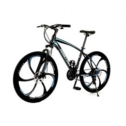 ZHANGYN Bici ZHANGYN Six Blade Wheels Adult E Youth Pieghevole Bicycle 67 Pollici (Circa 173 Cm) Bicicletta Pieghevole, Cambio A 30 velocità, Blu