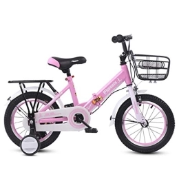 ZSH Bici pieghevoli ZSH 12 / 14 / 16 / 18 Pollici Bicicletta Pieghevole Leggero for Le Piccole Biciclette Portatili for Ragazzi e Ragazze di età Compresa tra 2-9, 2 Colori (Color : B, Size : 14inch)