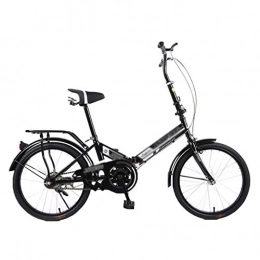 ZXC Bici ZXC Bicicletta Pieghevole Bicicletta da Donna Bicicletta da Studente da 20 Pollici a 6 velocità Bicicletta Ammortizzante Portatile Bici da Lavoro Forte e Durevole