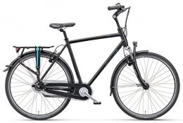 BATAVUS Fuego Lite - Bicicletta Sportiva da Uomo, 28", 8 Marce, Colore: Nero, Uomo, 61 cm