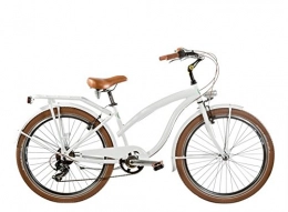 Cicli Puzone Biciclette da città BICI 26 BEACH CRUISER ALLUMINIO DONNA 7V A-BCR26D MADE IN ITALY