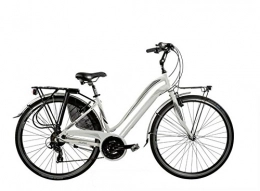 Cicli Puzone Biciclette da città BICI 28 AURA DONNA ALTUS 21V ALLUMINIO AURA21VA MADE IN ITALY (BIANCO)