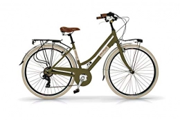 Via Bici BICI BICICLETTA 28'' DONNA ELEGANCE VIA VENETO 6V ALLUMINIO VERDE OASI