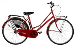 Cicli Puzone Biciclette da città Bici Misura 26 Olanda Passeggio Olandese Art. OL26 (Rosso)