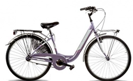 Cicli Puzone Biciclette da città Bici Misura 26 X 138 Donna City Bike Venere 1V Art. VEN26X138SC (Viola)