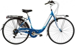 Cicli Puzone Biciclette da città Bici Misura 26 X 138 Donna City Bike Venere 6V Art. VEN26X138CCL (Blu)