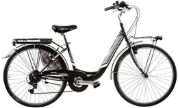 Cicli Puzone Biciclette da città Bici Misura 26 X 175 Donna City Bike Venere 6V Art. VEN26X175CCL (Nero Opaco)