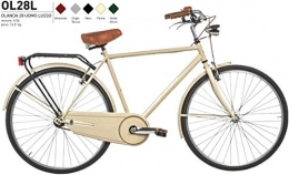 Cicli Puzone Biciclette da città Bici Misura 28 Olanda Uomo FILETTI Passeggio Olandese Art. OL28L (Panna)