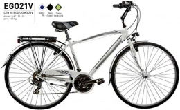 Cicli Puzone Biciclette da città Bici Misura 28 Uomo City Bike Alluminio 21V Ego Art. EGO21V (57 CM)