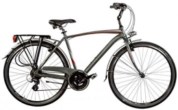 Cicli Puzone Biciclette da città Bici Misura 28 Uomo City Bike Alluminio Altus 21V ZEFIRO Art. ZFR21VA (52 CM)