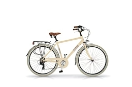 Velomarche Biciclette da città BICI UOMO ELEGANCE 28" 6V. TELAIO ALLOY MISURA 54 BEIGE