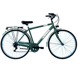 Masciaghi Bici BICICLETTA 28" CITY BIKE VINTAGE UOMO 6VEL. VERDE