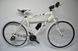 Cicli Ferrareis Bici Bicicletta Ibrida 24v in Alluminio Bianca Completamente Personalizzabile