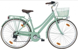 MBM Bici Boulevard 28 Zoll 43 cm Frau 18G Felgenbremse Grün