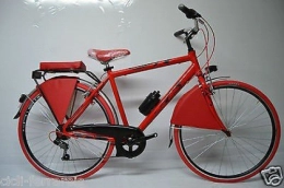 Cicli Ferrareis Bici Cicli Ferrareis City bike uomo 28 alluminio uomo 6v rossa nera personalizzabile