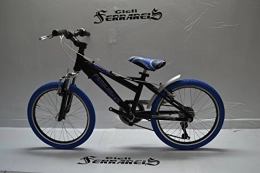 Cicli Ferrareis Bici Cicli Ferrareis MTB 20 Alluminio 6 Velocita' Nera Totalmente Personalizzabile