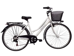 Daytona Bici Daytona bicicletta da donna bici da passeggio city bike 28 trekking cambio 6v colore bianco