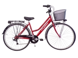 Daytona Bici Daytona city bike donna bicicletta bici 28'' cambio 6v colore rosso