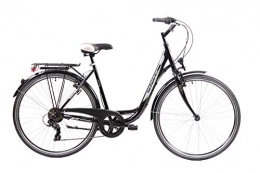 F.lli Schiano Biciclette da città F.lli Schiano EleganceS, Bici da Citta Donna, Nero, 28