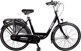 Burgers Biciclette da città ID personale 26 pollici 50 cm Donna 3 G Roller Brakes NERO