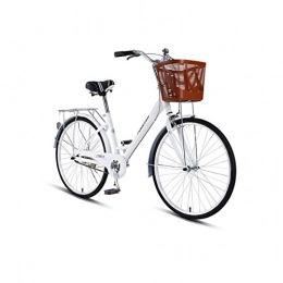 Kehuitong Bicicletta da 24/26 Pollici Leggera, Alta qualità, Bici da pendolare per Città, Adatta a Persone con Altezza di 150-185 cm, Tre Colori El último Estilo, diseño Simple.