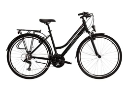 KROSS Bici Kross City Bike 28" Donna Trans 1.0 Black / Grey