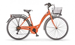 MBM Bici MBM 258 / 19, Agora' Mono 28' Acc 6V Unisex Adulto, Arancio A15, UNICA