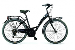 MBM Bici MBM Agora, Bicicletta da Trekking Unisex – Adulto, (Nero A01), 26