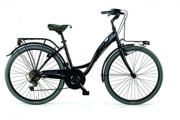 MBM Bici MBM Agora, Bicicletta da Trekking Unisex – Adulto, Nero (Nero A01), 26