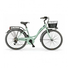 MBM Bici MBM Agora, Bicicletta da Trekking Unisex – Adulto, Verde (Menta A13), 26"