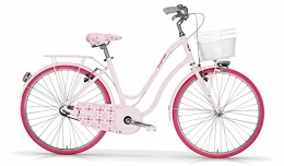 MBM Bici MBM Mima, Bicicletta Pieghevole Oldstyle Unisex Bambini, Rosa A18, Taglia Unica