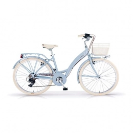 MBM Bici MBM Primavera, Bicicletta Unisex – Adulto, Blu (Azzurro A25), 26