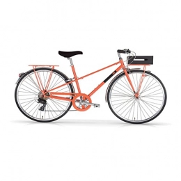 MBM Bici MBM Randonee1897, Bicicletta Pieghevole Donna, Rosa (Salmone A52), Taglia Unica