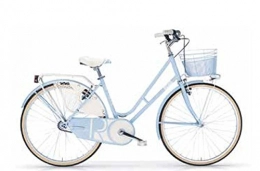 MBM Bici MBM Riviera, Bicicletta Donna, Blu (Azzurro A25), 26"