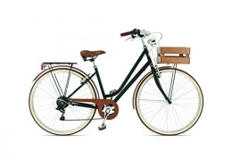 Via Veneto Bici Via Veneto Bazam Exclusive Selection Artè Malagueta 28" 6V Donna (Nero Opaco, Taglia 46)