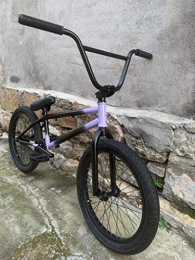 SWORDlimit Bici Bicicletta BMX freestyle da 20 pollici, telaio tubolare in acciaio ad alta resistenza, mozzo posteriore albero cardano 4 assi 9T in lega di alluminio manovella a 8 chiavi 25t, pneumatico 20 x 2.3 "