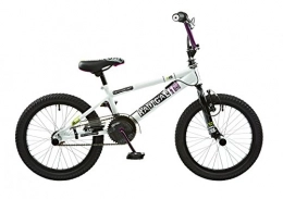 Rooster Bici BMX Rooster Radical con rotore e peg, 18 pollici, Bambini, Bianco viola