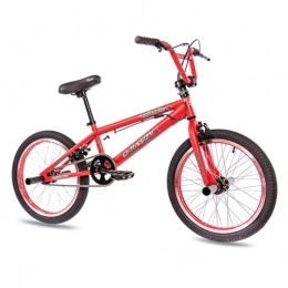 CHRISSON Bici CHRISSON 20" Bici BMX Diablo 360º Sistema ROTORE Freestyle Rosso (r) - 50, 8 cm (20 Pollici)