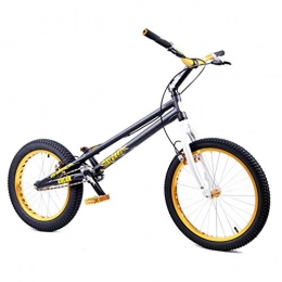 GASLIKE Bici GASLIKE 20 Pollici BMX Biketrial / Climb Jumping Bike, Telaio in Lega di Alluminio Leggero e Forcella Anteriore, Cambio 18 × 12T, Freni Anteriori e Posteriori hs33