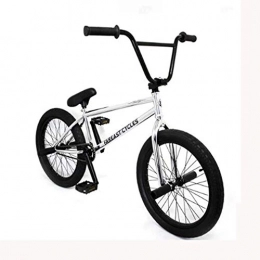 GASLIKE Bici GASLIKE Bicicletta BMX Freestyle con Ruote da 20 Pollici per Ciclisti di Livello principiante e avanzato, Telaio in Acciaio al Carbonio con Sedile del Freno Rimovibile