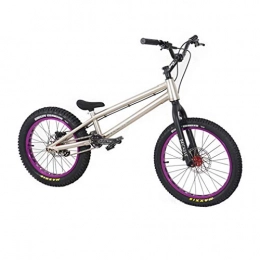 GASLIKE Bici GASLIKE NEON-20 Bici da Corsa BMX da 20 Pollici BMX, Telaio e Forcella in Lega di Alluminio, Manubrio Proprio con Impugnatura in Gomma Brake Freno Shimano MT200, Champagne Gold