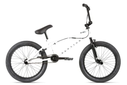 Haro BMX Bici Haro Downtown DLX 20" 2021 BMX Freestyle Bike (20.5" - Bianco)