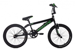 KS Cycling Bici KS Cycling BMX Freestyle 4 Masters Bicicletta, Unisex, 668B, Nero-Verde, 20