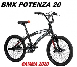 LOMBARDO BICI Bici LOMBARDO BICI BMX Potenza Ruota 20 Gamma 2020 (Black Chrome Matt)