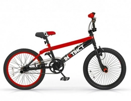 MBM BMX MBM BMX Istinct, Bici da Freestyle Unisex Bambini, Rosso A20, 20"