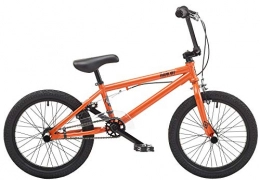 Rooster Bici Rooster Hardcore - Bicicletta BMX con Telaio da 9, 5" e Ruote da 18", Colore: Arancione Metallizzato