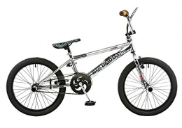 Rooster Bici Rooster Kids 'Big Daddy placcato bici BMX, cromato, 50, 8 cm