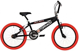 Bike Fun BMX Tornado 20 Zoll 31 cm Unisex Felgenbremse Schwarz / Rot